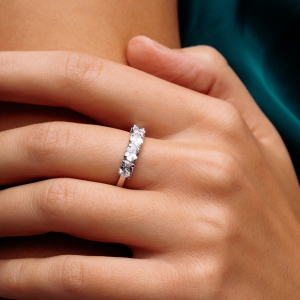 Серебряное кольцо "Гармония"