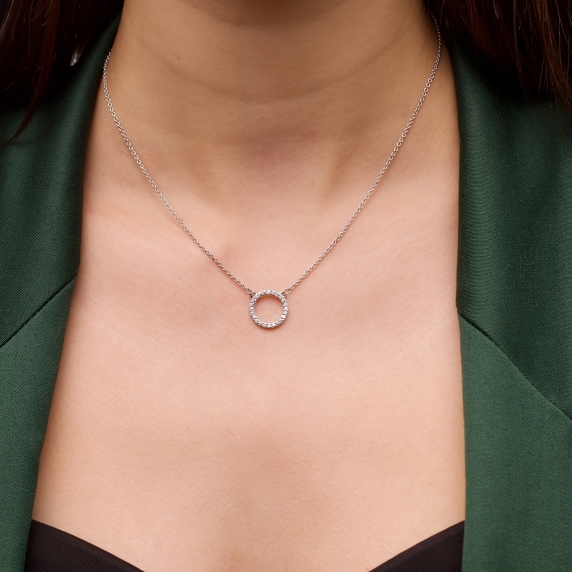 Срібне кольє &amp;quot;Місяць&amp;quot; - 3