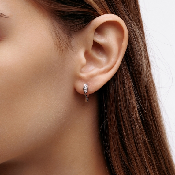 Серебряные серьги &amp;quot;Искра&amp;quot; - 1