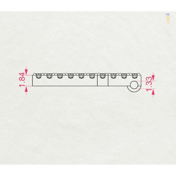 Zlatý náhrdelník «Sen» - 5