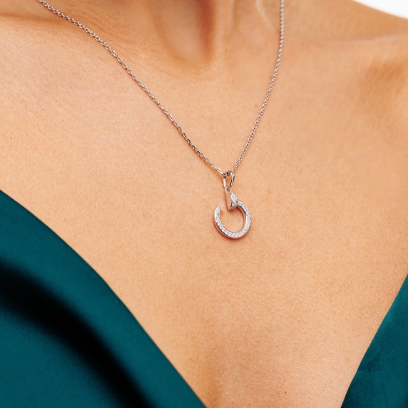 Silver pendant &amp;quot;Nail&amp;quot; - 1