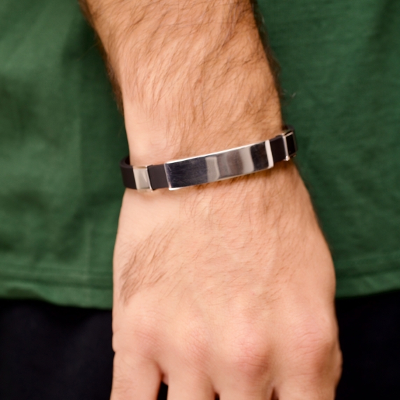 Серебряный браслет &amp;quot;Гравюр&amp;quot; - 3