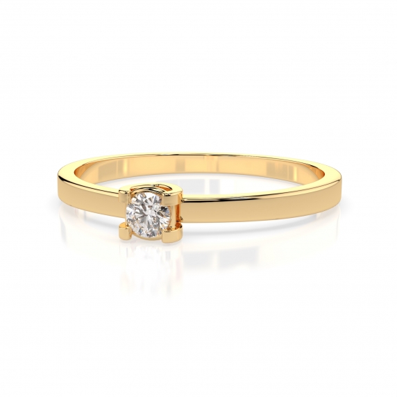 Gold Ring «Magic» - 2