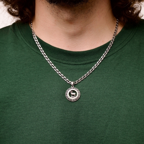 Серебряный подвес &amp;quot;Овен&amp;quot; - 4