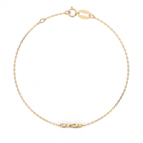 Gold bracelet &amp;quot;Infinity&amp;quot; - 3