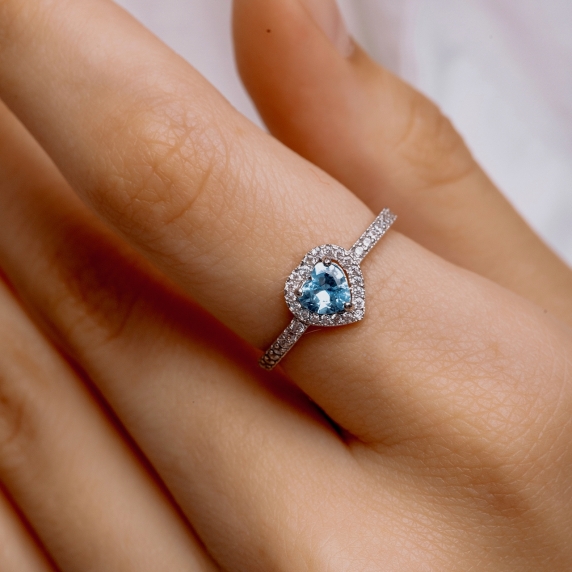 Silver ring &amp;quot;Heart&amp;quot; - 2