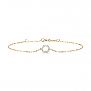 Золотой браслет "Вдохновение"