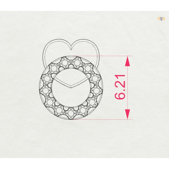 Zlaté náušnice «Lesk» - 5