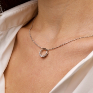 Срібне кольє "Мрія"