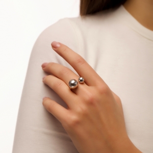 Срібна каблучка "Елегія"