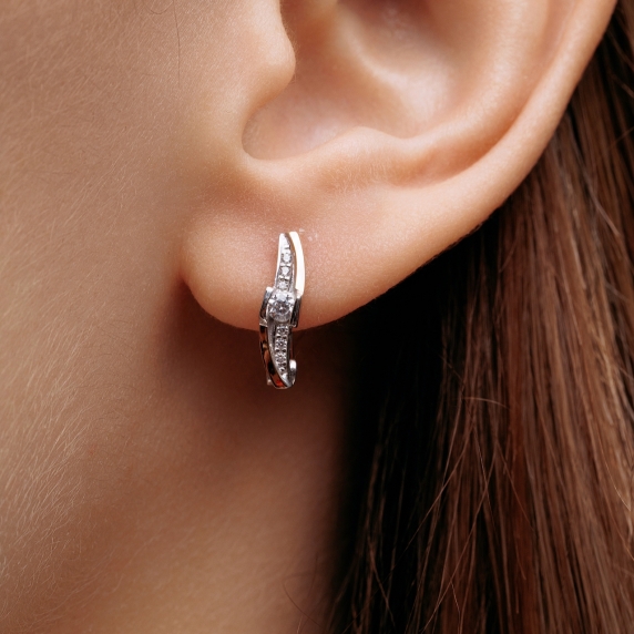 Silver earrings &amp;quot;Aurora&amp;quot; - 2