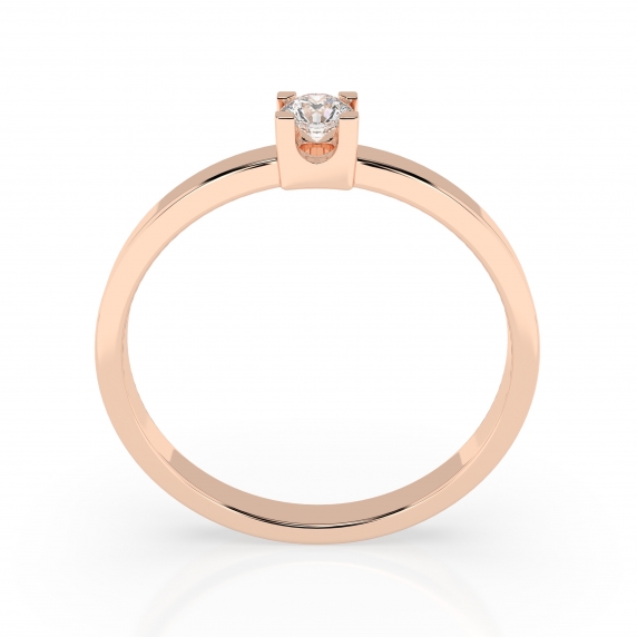 Gold Ring «Tenderness» - 2