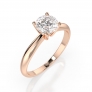 Gold Ring «Elegance» - 1