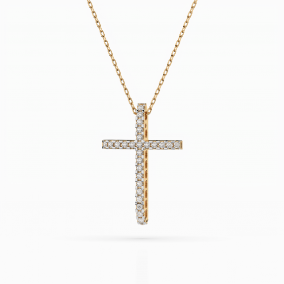 Zlatý náhrdelník «Luxus» - 3