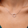 Silver necklace &amp;quot;Grace&amp;quot; - 3