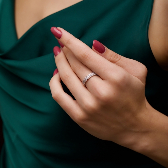 Stříbrný prsten &amp;quot;Okouzlení&amp;quot; - 1