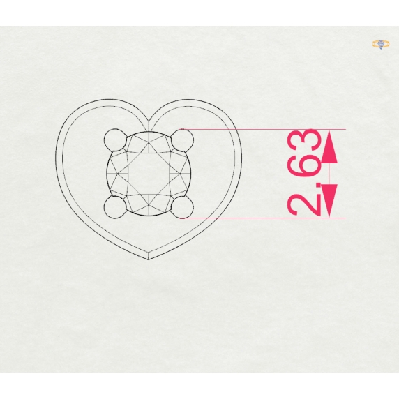 Золотые серьги «Люминесса» - 5