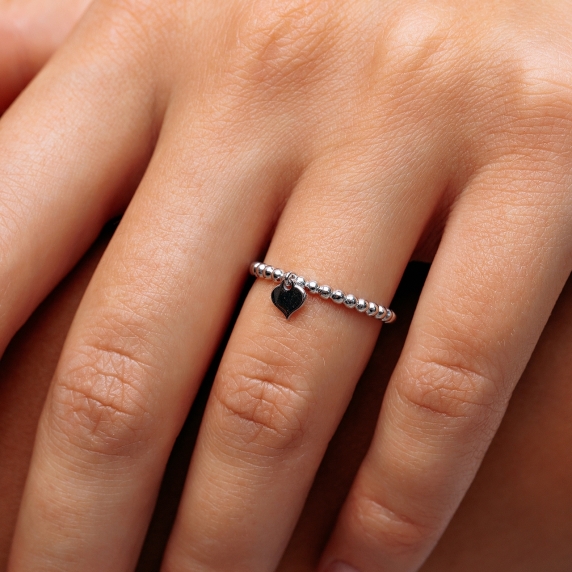 Срібна каблучка &amp;quot;Серце&amp;quot; - 3