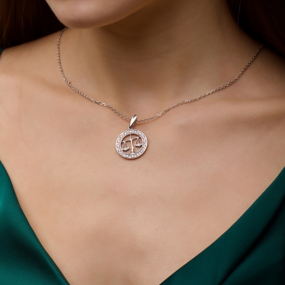 Stříbrný přívěsek &amp;quot;Váhy&amp;quot; - 1