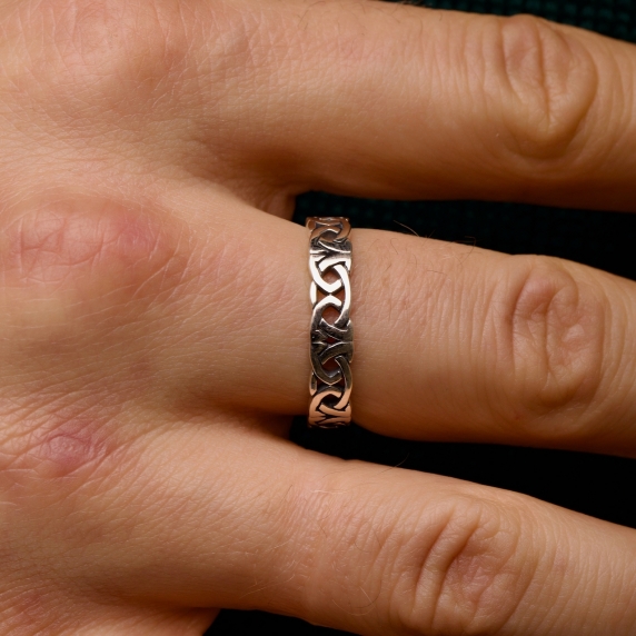 Серебряный перстень &amp;quot;Вектор&amp;quot; - 2