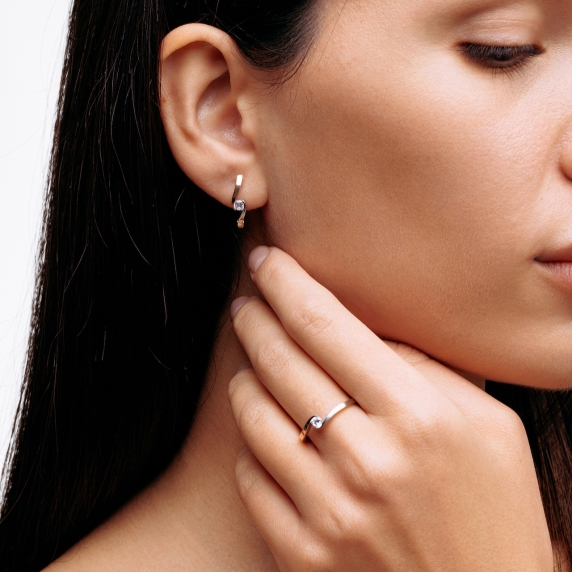 Silver ring &amp;quot;Moon&amp;quot; - 5