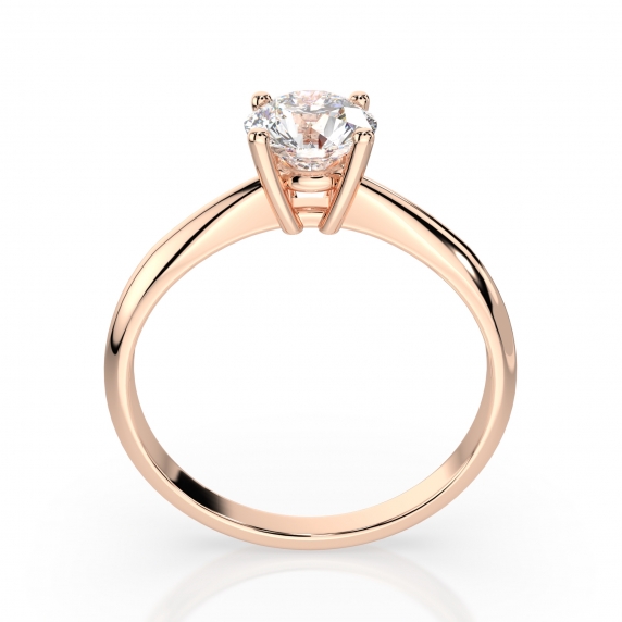 Gold Ring «Elegance» - 2