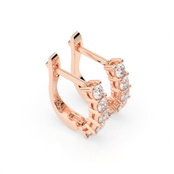 Золотые серьги «Фантазия» - 2