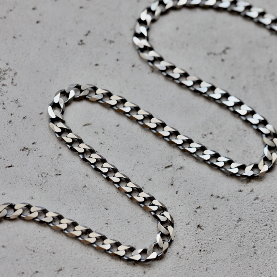 Срібна цепочка &amp;quot;Панцир&amp;quot; - 8