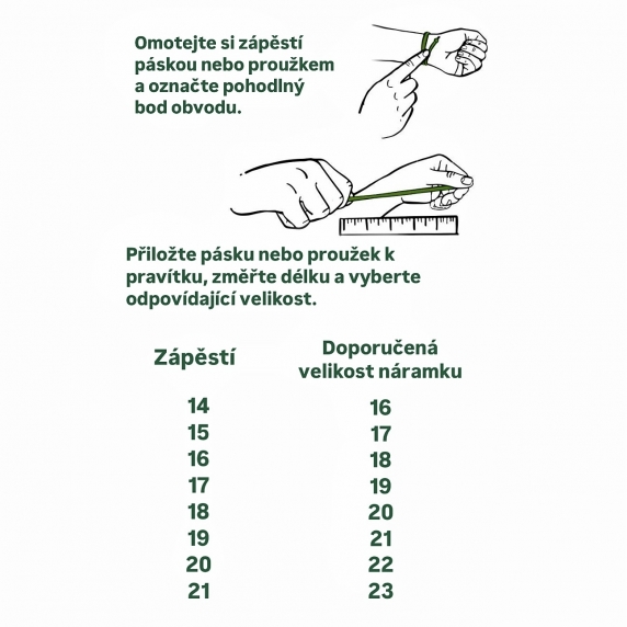 Zlatý náramek &amp;quot;Nekonečno&amp;quot; - 6
