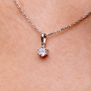 Срібна підвіска "Аделіна"