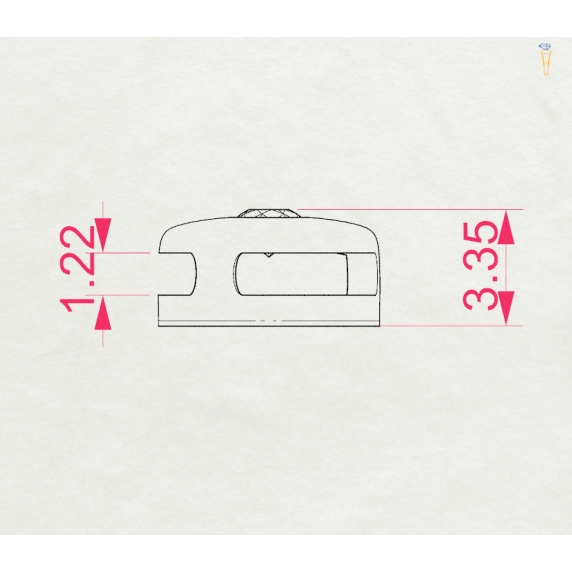 Zlatý náhrdelník «Aura» - 5