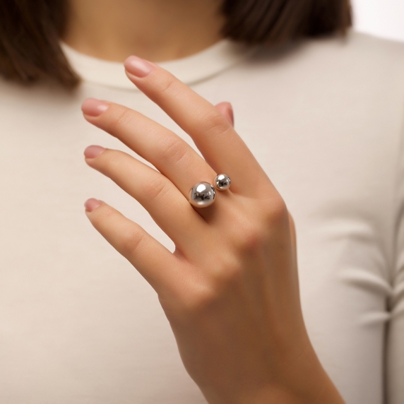 Срібна каблучка &amp;quot;Елегія&amp;quot; - 4