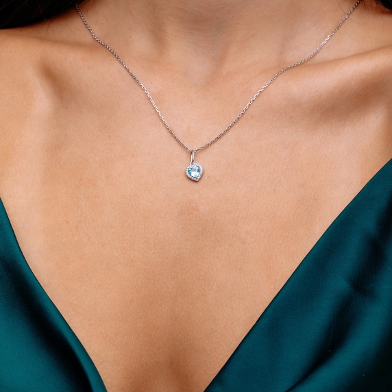 Silver pendant &amp;quot;Heart&amp;quot; - 1