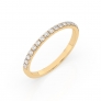 Gold Ring «Fidelity» - 1