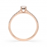 Gold Ring «Light» - 2