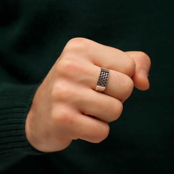 Silver ring &amp;quot;Frontier&amp;quot; - 2