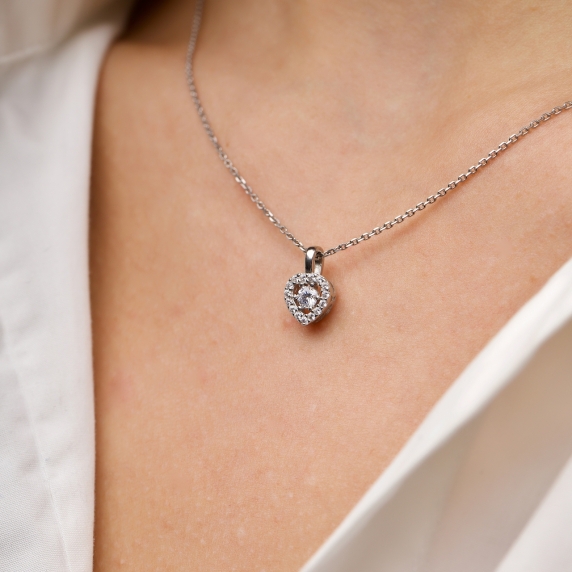 Срібна підвіска &amp;quot;Серце&amp;quot; - 1