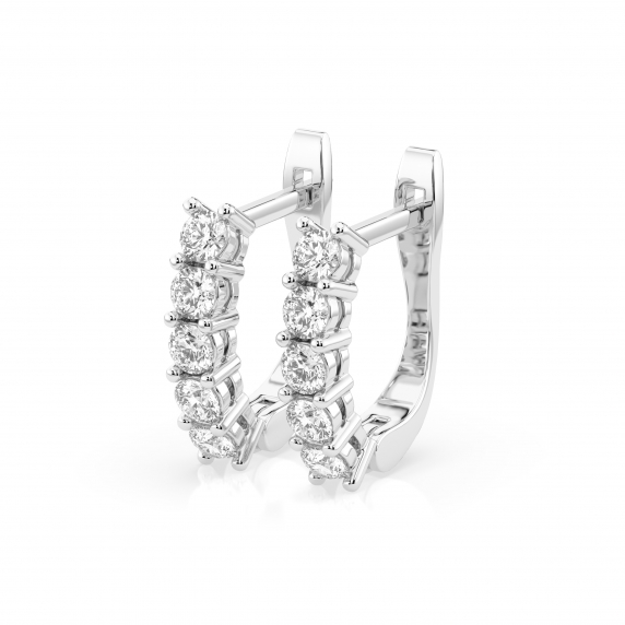 Золотые серьги «Фантазия» - 1