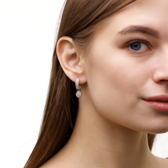 Серебряные серьги &amp;quot;Верона&amp;quot; - 3