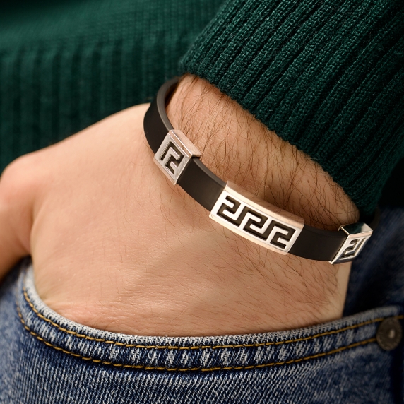 Срібний браслет &amp;quot;Граф&amp;quot; - 1