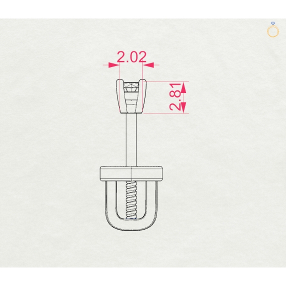 Золоті сережки «Люмінесса» - 4