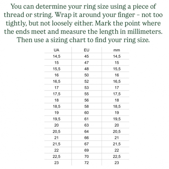 Silver ring &amp;quot;Radiance&amp;quot; - 10