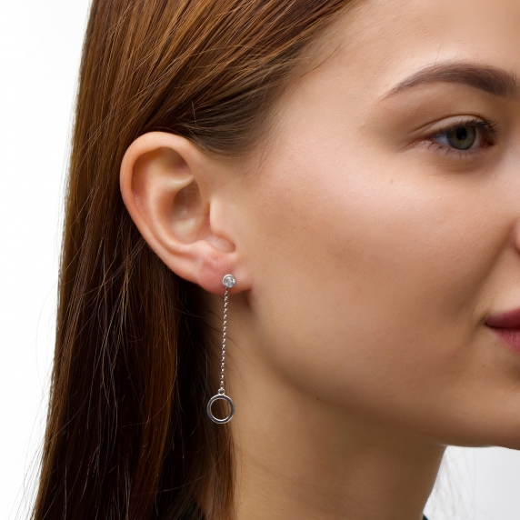 Silver earrings &amp;quot;Inspiration&amp;quot; - 3