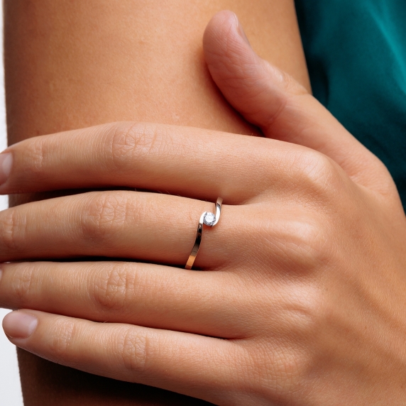 Silver ring &amp;quot;Moon&amp;quot; - 4