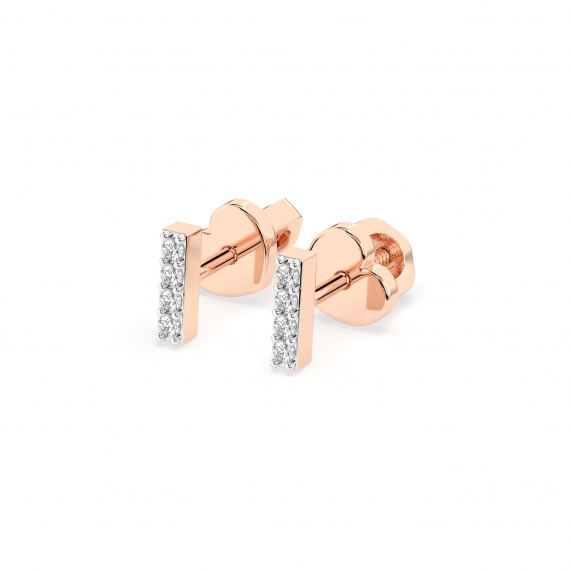 Gold Earrings «Aura» - 1