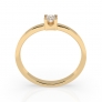 Gold Ring «Tenderness» - 2