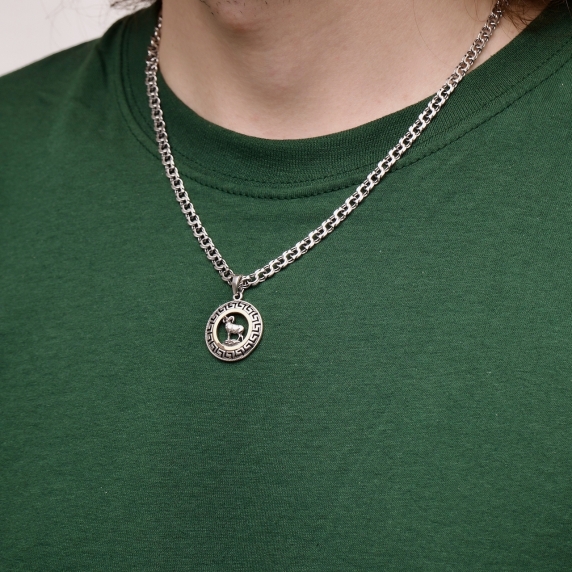 Серебряный подвес &amp;quot;Овен&amp;quot; - 5