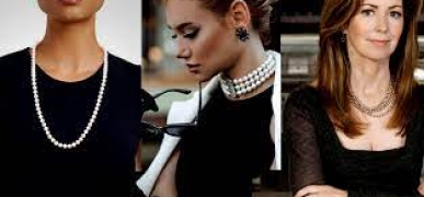 Искусство Блеска. Как правильно подобрать украшения к черному вечернему платью